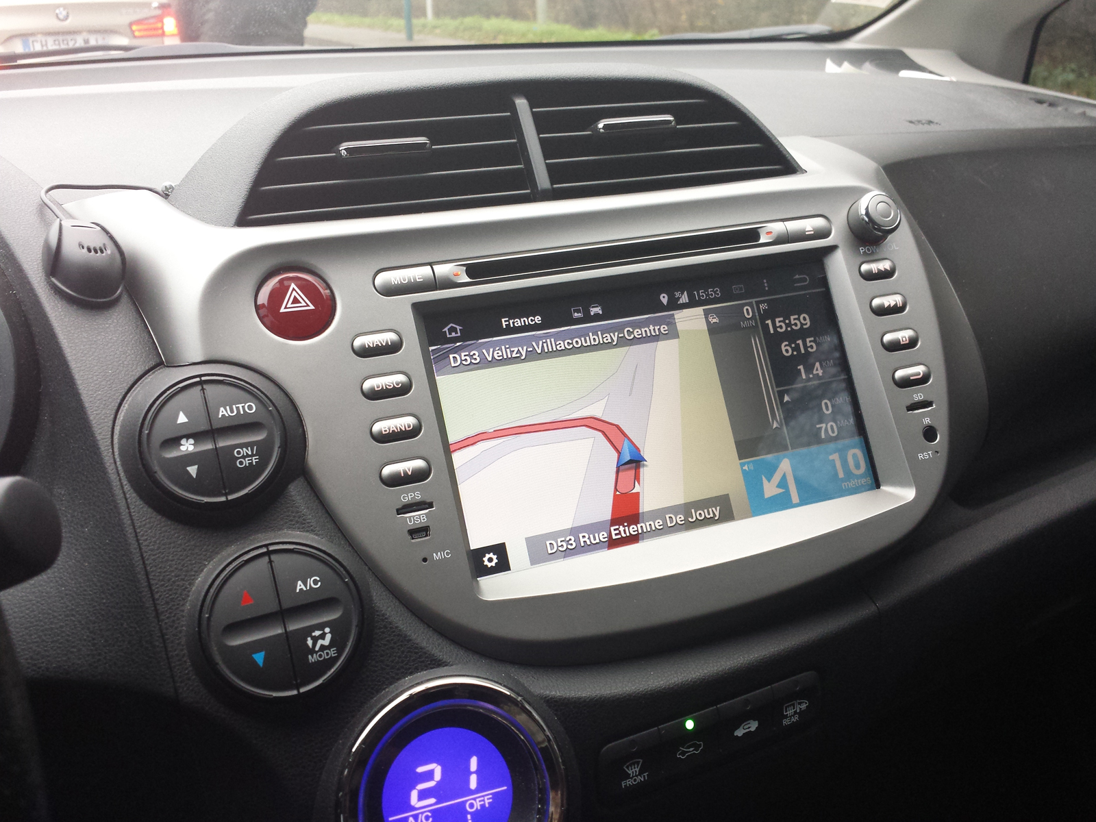 Remplacement autoradio GPS par un Android